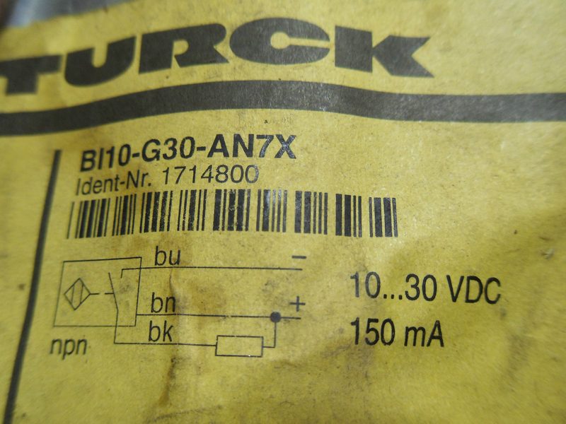 Датчик приближения Turck BI10-G30-AN7X