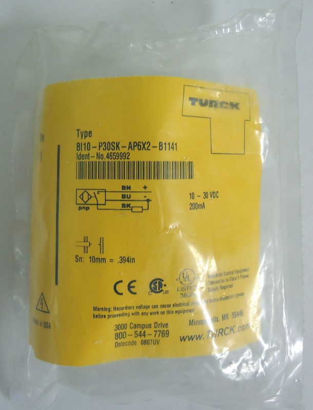 Датчик приближения Turck BI10-P30SK-AP6X2-B1141