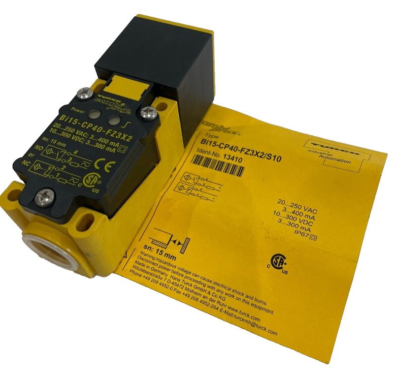 Датчик приближения Turck BI15-CP40-FZ3X2/S10
