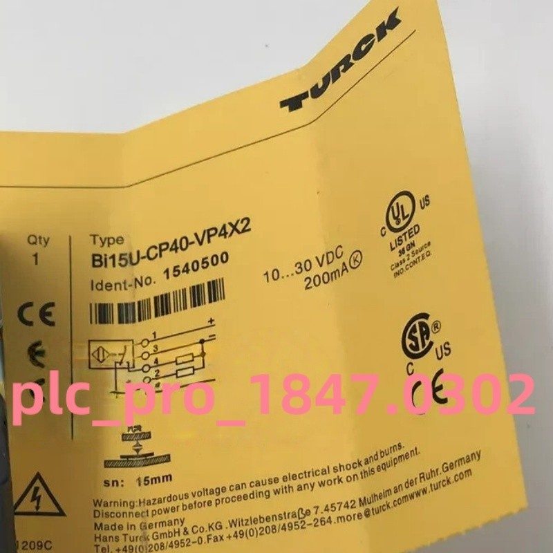 Датчик приближения Turck BI15U-CP40-VP4X2