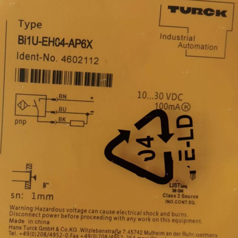 Датчик приближения Turck BI1U-EH04-AP6X