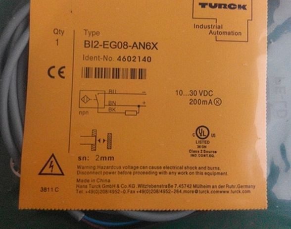 Датчик приближения Turck BI2-EG08-AN6X