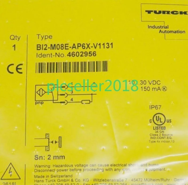 Датчик приближения Turck BI2-M08E-AP6X-V1131