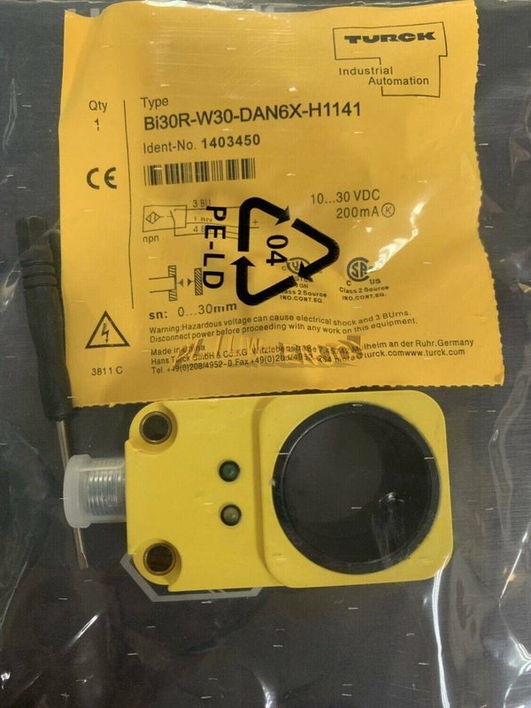 Датчик приближения Turck BI30R-W30-DAN6X-H1141