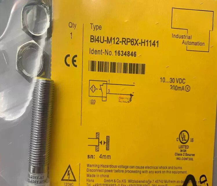 Датчик приближения Turck BI4U-M12-RP6X-H1141