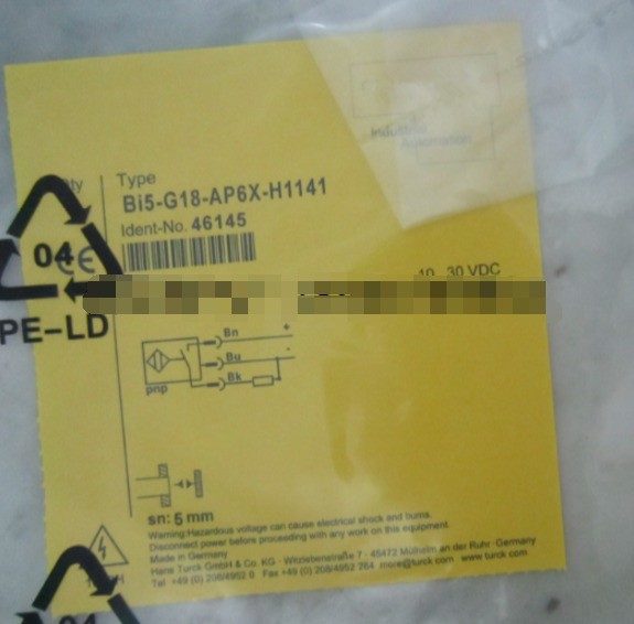 Датчик приближения Turck BI5-G18-AP6X-H1141