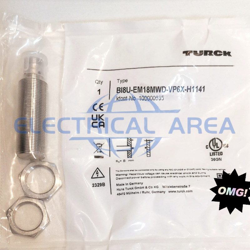 Датчик приближения Turck BI8U-EM18MWD-VP6X-H1141