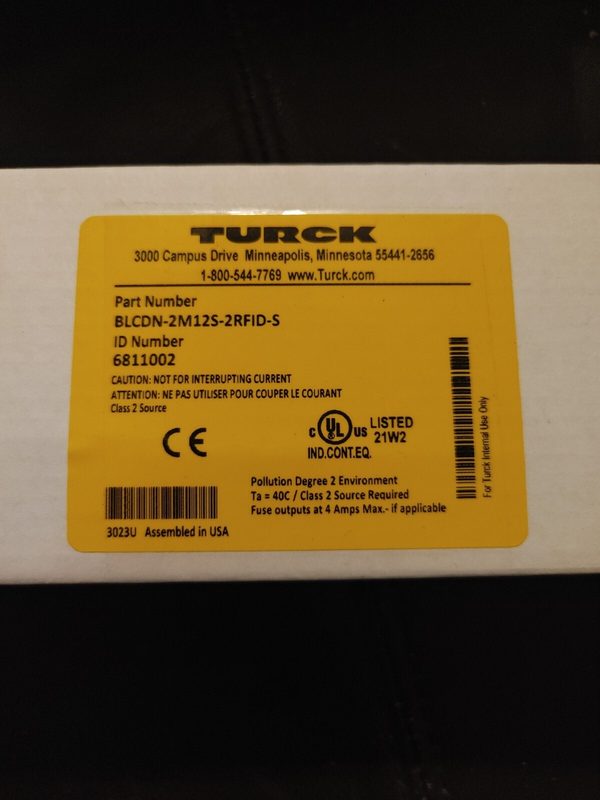 Считыватель RFID Turck BLCDN-2M12S-2RFID-S