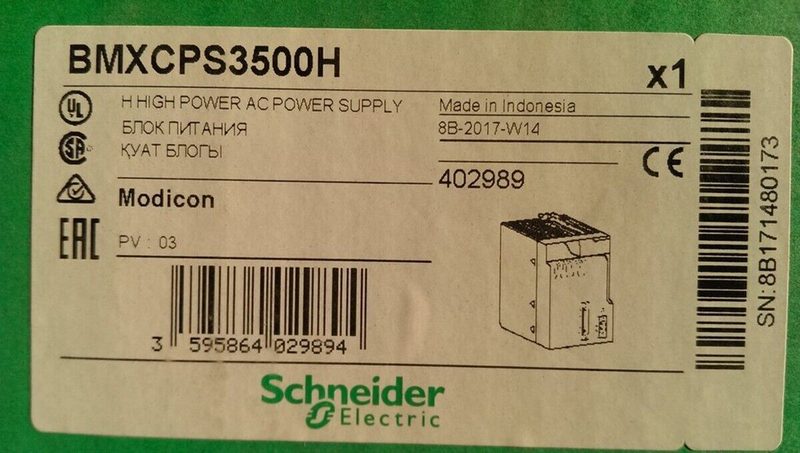 ПЛК Schneider BMX-CPS-3500H