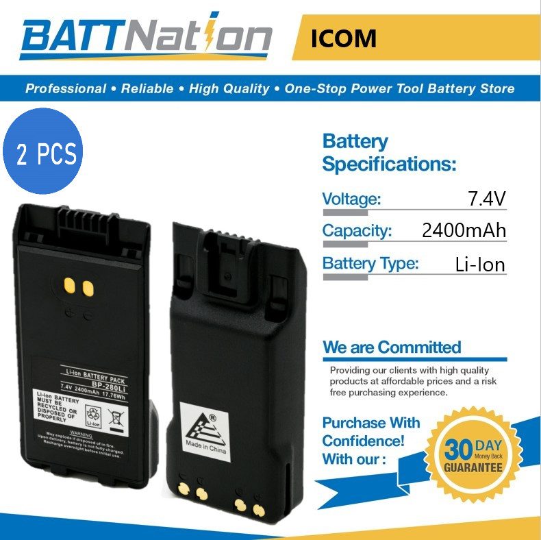 Операторское оборудование Icom BP-280LI
