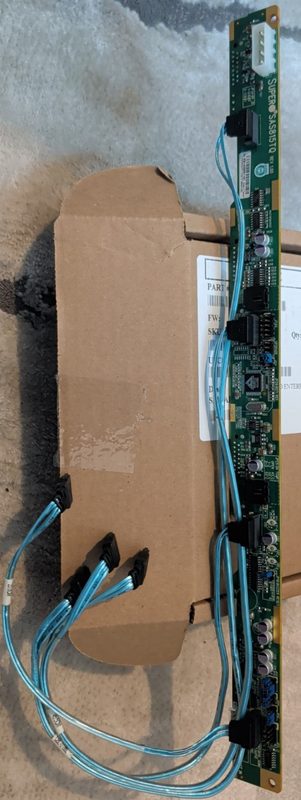 Контроллер Supermicro BPN-SAS-815TQ