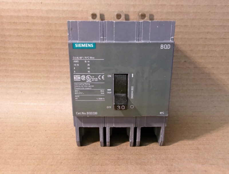 Автоматический выключатель Siemens BQD330