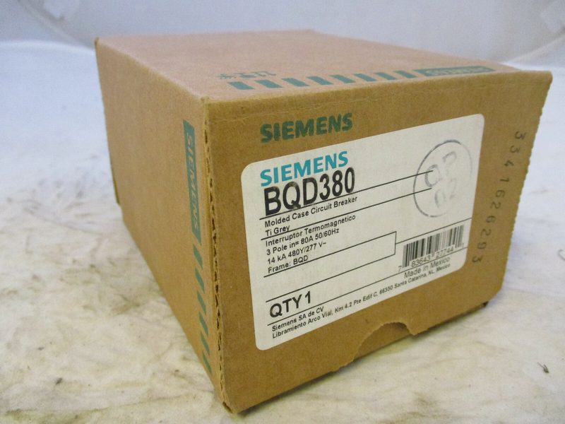 Автоматический выключатель Siemens BQD380