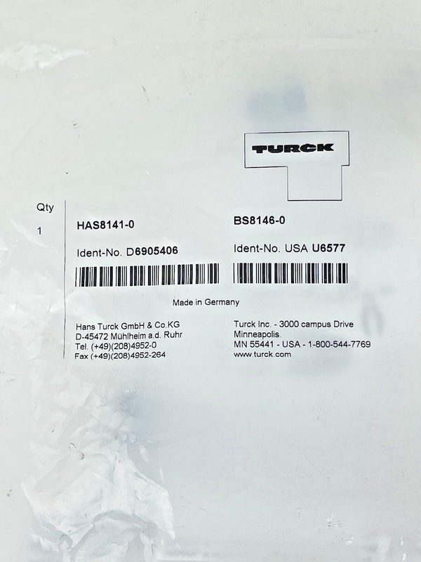 Разъём Turck BS8146-0