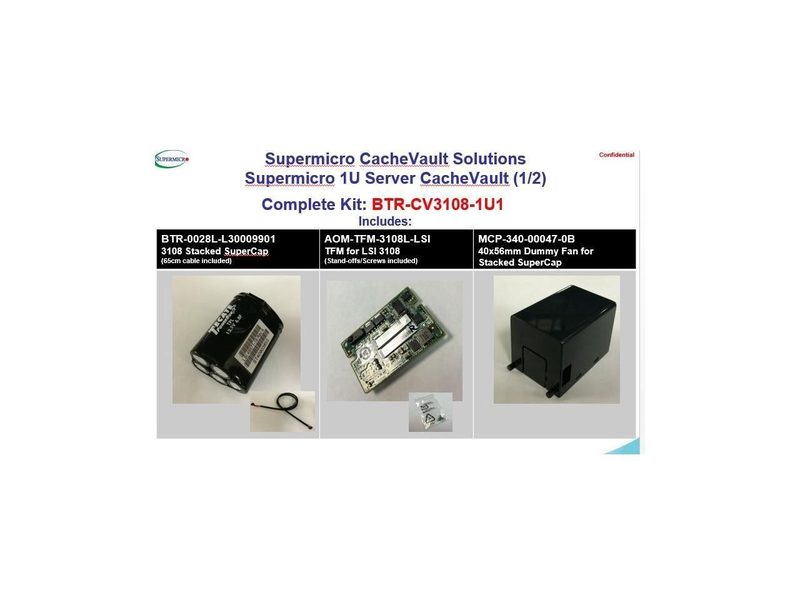 Вентилятор Supermicro BTR-CV3108-1U1