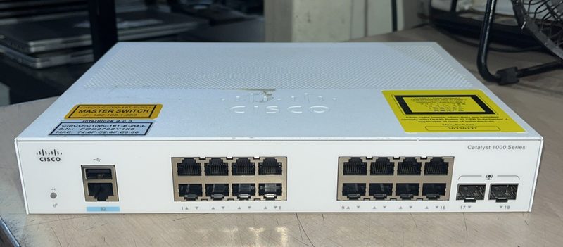 Коммутатор Cisco C1000-16FP-2G-L