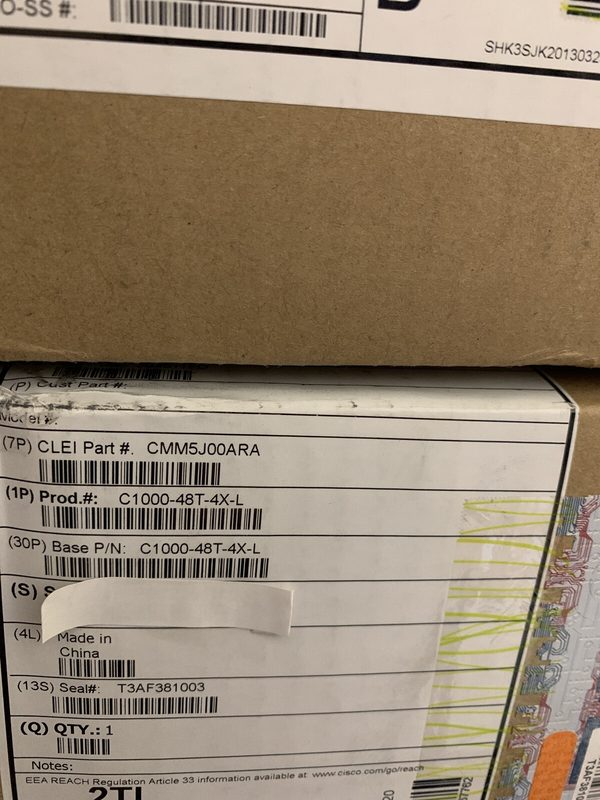 Коммутатор Cisco C1000-48T