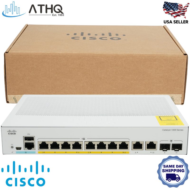 Коммутатор Cisco C1000-8FP-E-2G-L
