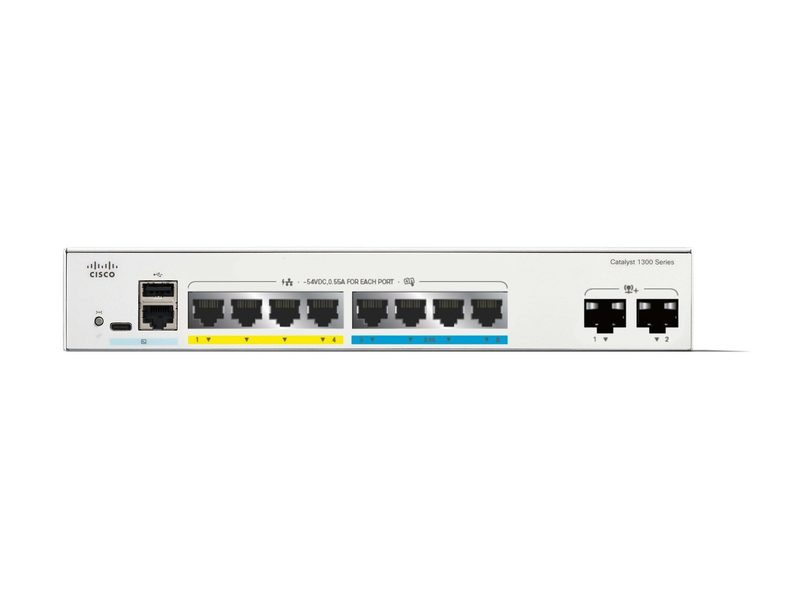 Коммутатор Cisco C1300-8MGP-2X