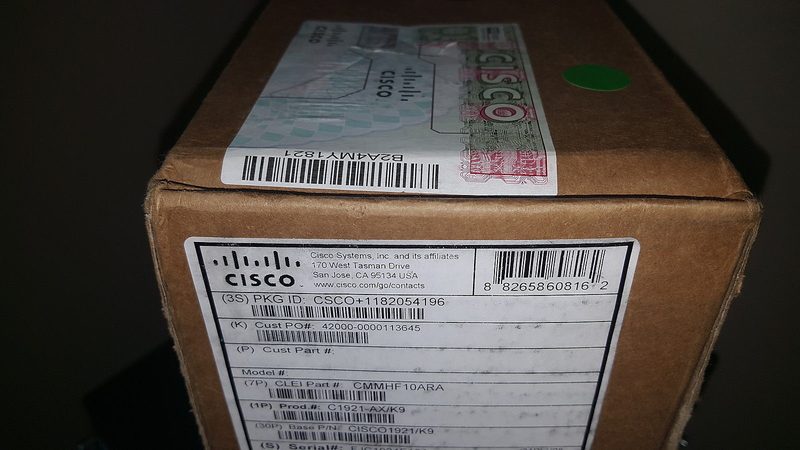 Маршрутизатор Cisco C1921-AX/K9