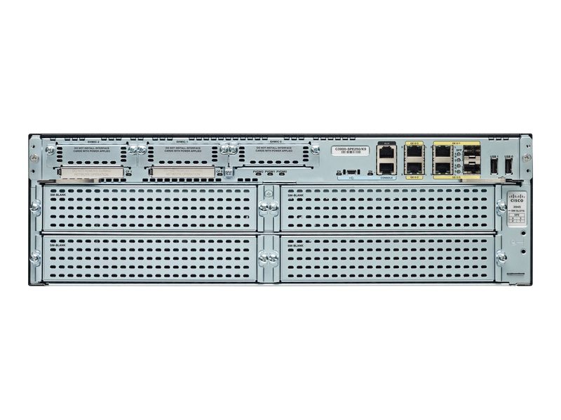 Маршрутизатор Cisco C3945E-VSEC-SRE/K9