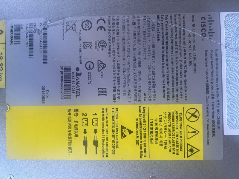Коммутатор Cisco C5596UP