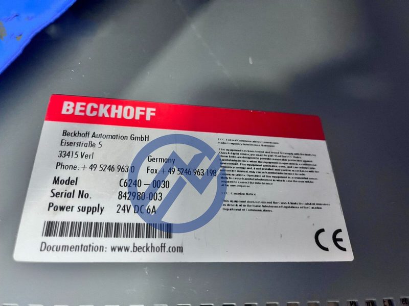 Промышленный компьютер Beckhoff C6240-0030