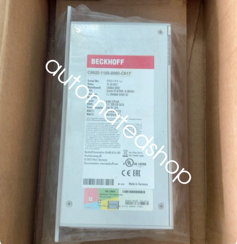 Промышленный компьютер Beckhoff C6920-1150-0060-G817