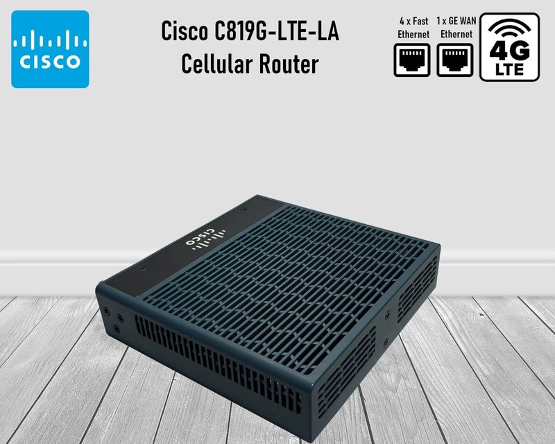 Маршрутизатор Cisco C819G-LTE-LA-K9