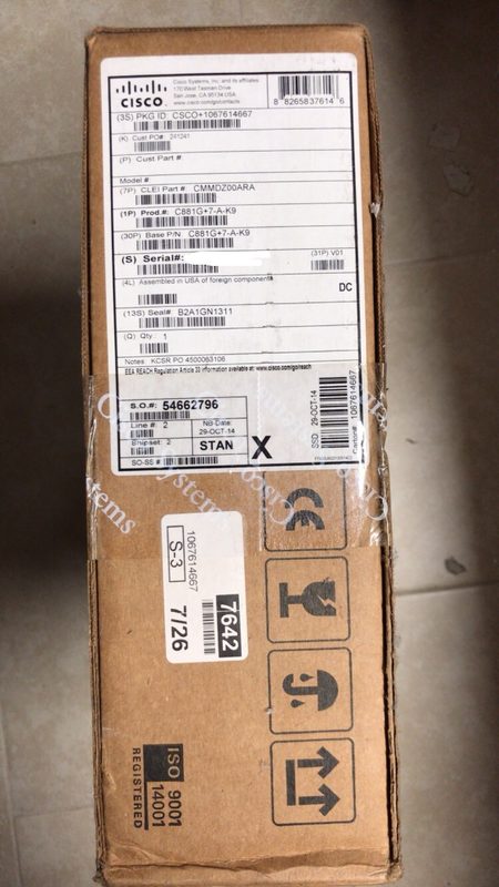 Маршрутизатор Cisco C881G+7-A-K9