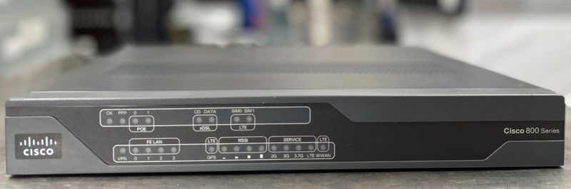 Маршрутизатор Cisco C887VAG-4G-GA-K9