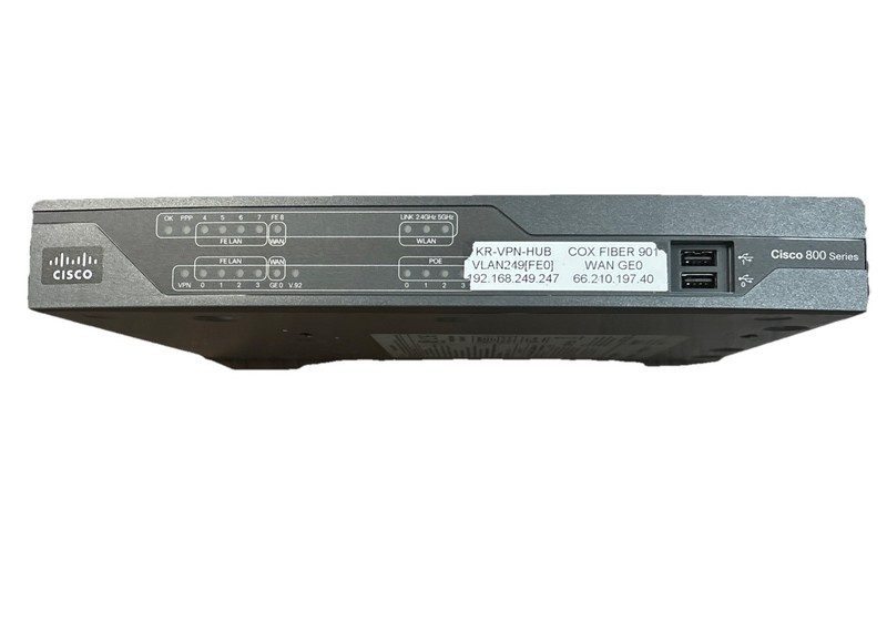 Маршрутизатор Cisco C891-K9