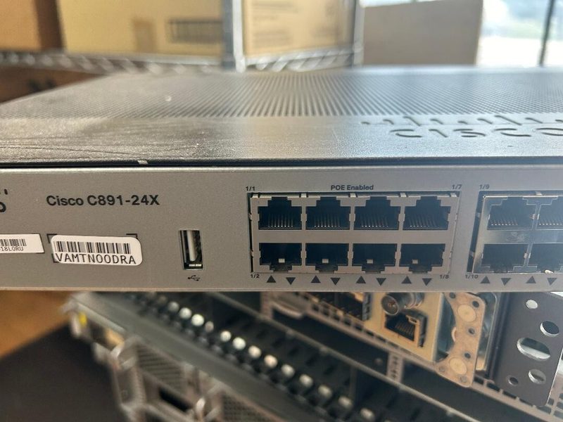 Маршрутизатор Cisco C891FW-E-K9