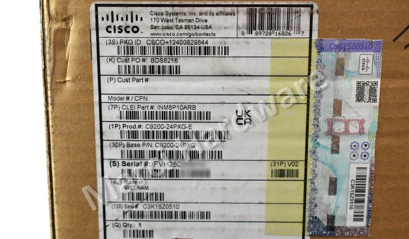 Коммутатор Cisco C9200-24PXG-E