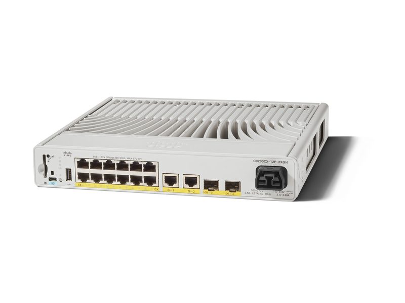 Коммутатор Cisco C9200CX-12P-2XGH-E