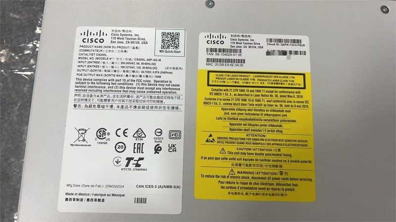 Коммутатор Cisco C9200L-48P-4G-M