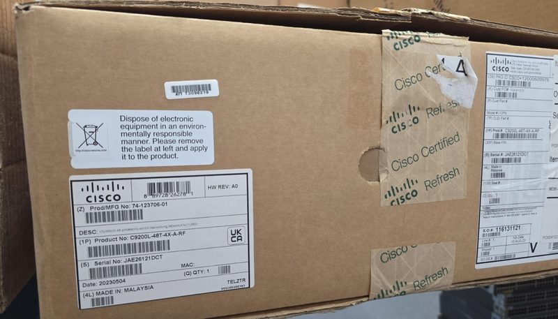 Коммутатор Cisco C9200L-48T-4X-A