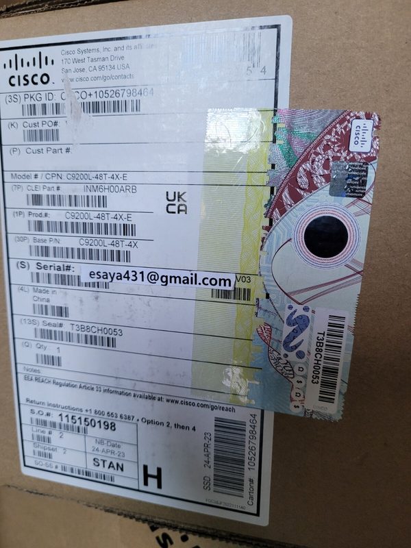 Коммутатор Cisco C9200L-48T-4X