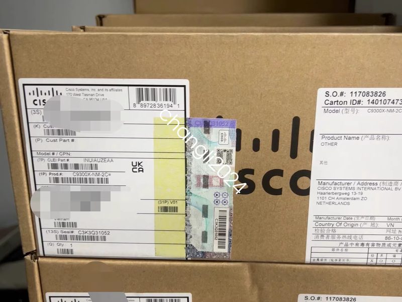Коммутатор Cisco C9300X-NM-2C