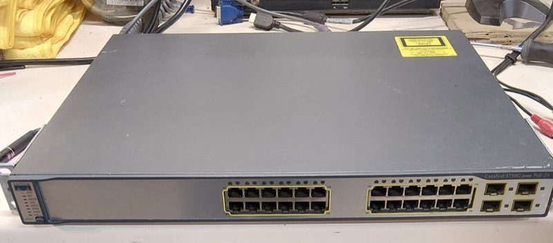 Коммутатор Cisco CATALYST-C3750G-24PS-E