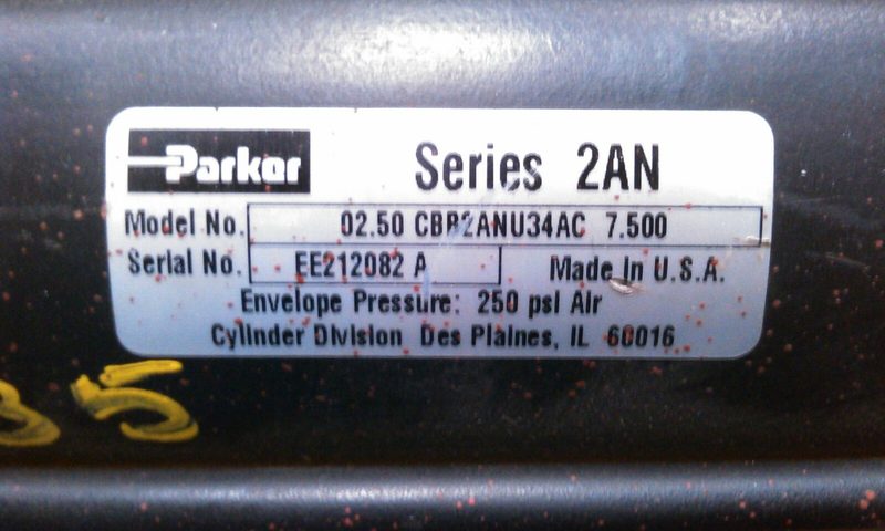 Пневмоцилиндр Parker CBB2ANU34AC