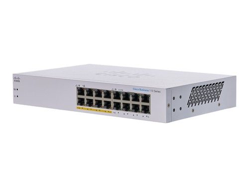 Коммутатор Cisco CBS110-16PP-UK