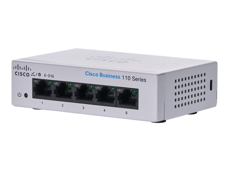 Коммутатор Cisco CBS110-5T-D-EU