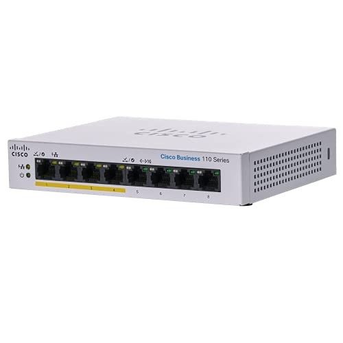 Коммутатор Cisco CBS110-8PP-D-JP