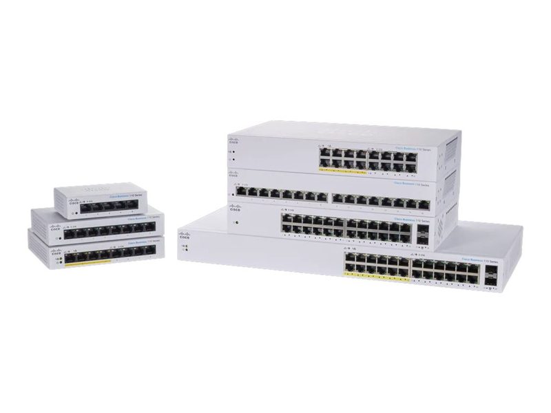 Коммутатор Cisco CBS110-8T-D-AR