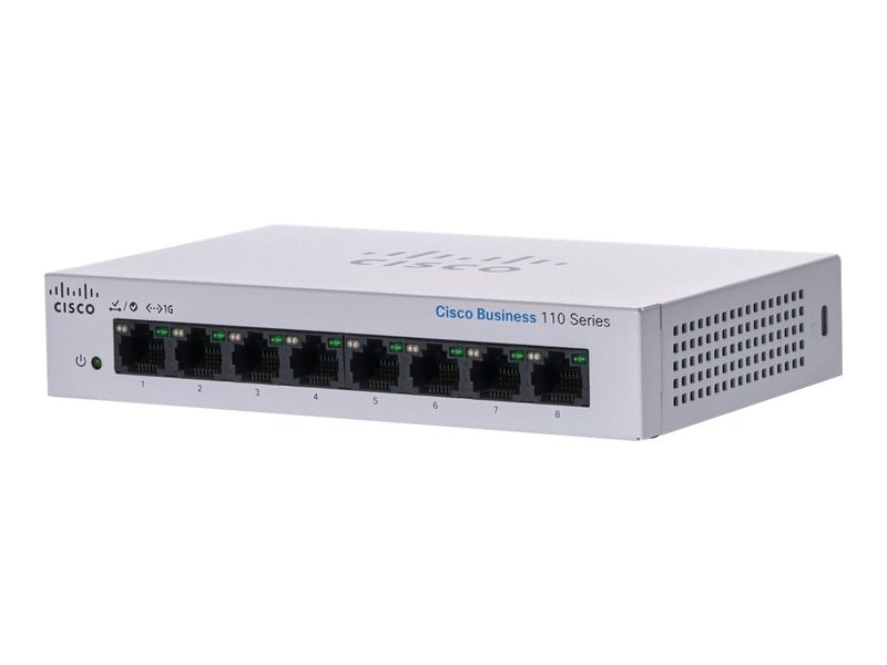 Коммутатор Cisco CBS110-8T-D-EU