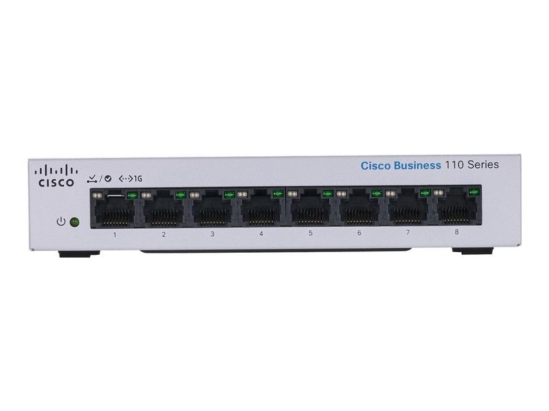 Коммутатор Cisco CBS110-8T-D-UK