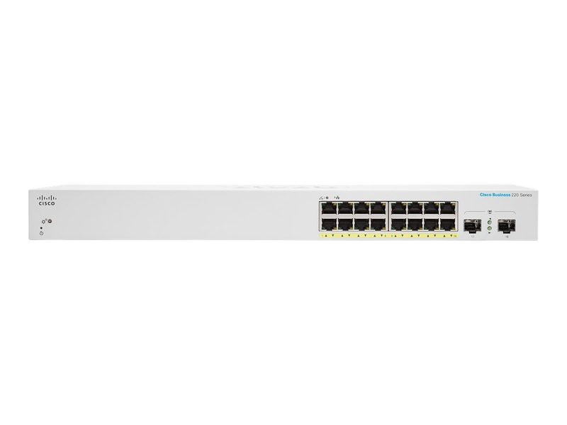 Коммутатор Cisco CBS220-16P-2G-EU