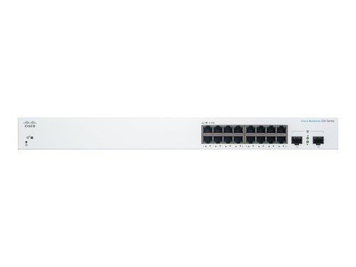 Коммутатор Cisco CBS220-16T-2G-EU