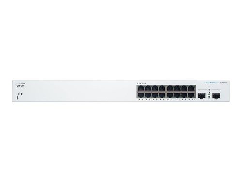 Коммутатор Cisco CBS220-16T-2G-NA